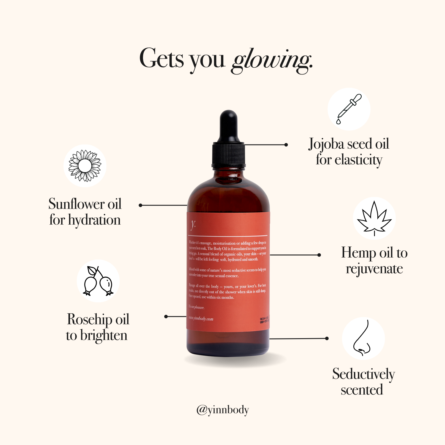 The Body Oil - Organic Massage Oil | Yinn Yinn Holistic Sexual Wellness The Body Oil - Organic Massage Oil | Yinn Yinn Holistic Sexual Wellness