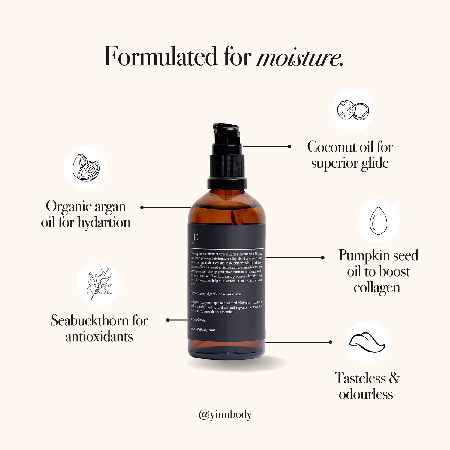 The Lubricant | Oil Based Lube | Yinn Holistic Sexual Wellness The Lubricant | Oil Based Lube | Yinn Holistic Sexual Wellness