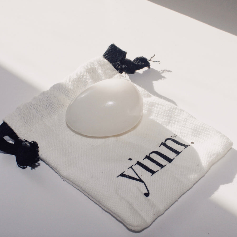Yinn White Jade Yoni Egg